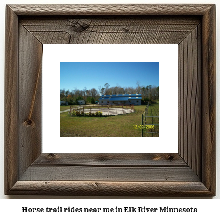 horse trail rides near me in Elk River, Minnesota